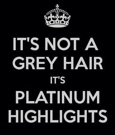 grey hair